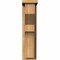 Ekena Millwork Monterey Smooth Corbel w/Backplate, Western Red Cedar, 5 1/2"W x 10"D x 22"H COR06X10X22MON01SWR - alternate 2